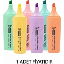 Mk 605 Pastel Fosforlu Işaret Kalemi