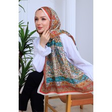 Motif Desenli Dijital Soft Şal