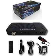 Botech Piko 502 Çift USB Mini Hd Uydu Alıcısı