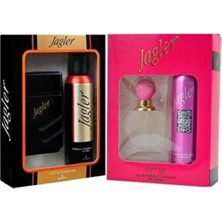 Parfüm Edt 60 ml + 150 ml Deodorant - Parfüm Set + Erkek Kofre 90 ml + 150 ml