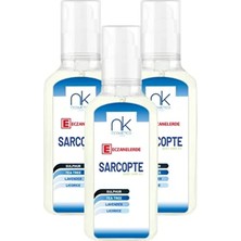 Sarcopte Koruyucu Uyuz Cilt Bakım Losyonu Güçlü Formül Lavanta Kokulu 125 ml * 3 Lü Avantaj Paket