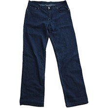Taniş Giyim Erkek Büyük Beden Regularfit Yüksek Bel Denim Kumaş Siyah Boru Paça Kot