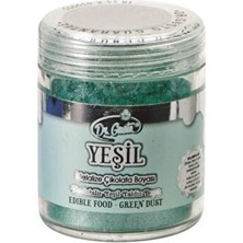 Dr. Gusto Yenilebilir Yaldızlı Sim Boya Yeşil 10 gr Özellikli Gıda Boyası
