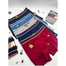 400 Likralı Elastan Spor Pamuk Erkek Boxer 5 Adet