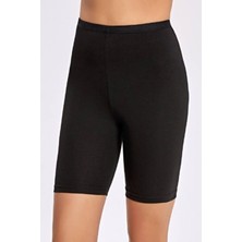 Vivaldi Boya Kadın İç Giyim Siyah Battal Kısa Full Licra Tayt Büyük Beden Konforlu Tasarım