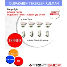 AYRINTISHOP Duşakabin Teker Rulman 4ADET