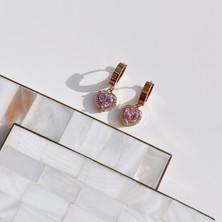 Heart Water Çelik Küpe