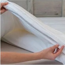 Bedy Guard Sıvı Geçirmez Tek Kişilik Yorgan Alezi Pamuk Kumaş Kaz Tüyü Geçirmez Koruyucu