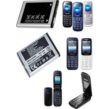 Yedek Samsung Tuşlu Cep Telefonlarına Uyumlu 800 Mah. Batarya Pil B310/1190/1205/1270/E250