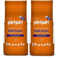Pisipisi Pisi Pisi Sabun Kokulu Bentonit Kedi Kumu Ince Taneli 10 kg 12L X2