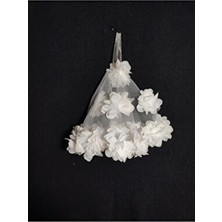 SırmalıHome Beyaz Renkli Lüks Arnavut Gelin Halay Mendili Kına Geceleri İçin Özel Ebatlar ve Adet Sayısı