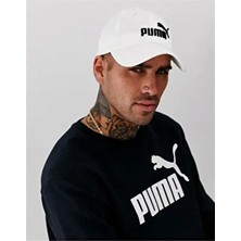 Puma Unisex Beyaz Basic Essential Kep Şapka Rahat Kullanım