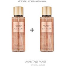 Victoria's Secret Bare Vanilla 2'li Vücut Spreyi Fresh Koku 250 ml