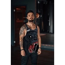 Freeyez Gorilla Bndt Sporcu Atleti Dokuma Kumaşlı Rahat Tasarım Fitness Tank Top