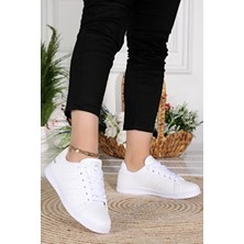 Jump 15306 Kadın Yürüyüş Taban Tekstil Spor Ayakkabı Düz Bağcıklı Tasarım