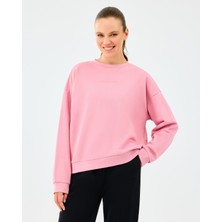 Skechers W Essential Crewneck Sweatshirt Kadın Mor Sweatshirt S2610011-0744