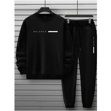 Erkek Eşofman Takımı Balance Baskılı