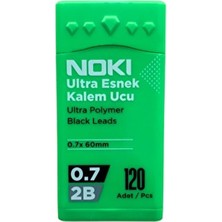 Lisanslı 2b Ultra Esnek Kalem Ucu 0.7 mm 120'LI - 1 Adet Yeşil