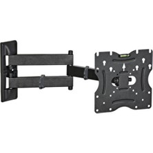 Powermaster 22-49 Inç Hareketli LCD LED Tv Monitör Duvar Askı Aparatı 55-124 Ekran 30 Kg.