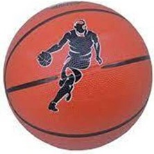 Akf Basketbol Topu Kauçuk 7 Numara Kırmızı Model Yüksek Performanslı ve Dayanıklı