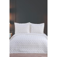 Karita Soft Çift Kişilik Pike Takımı Krem