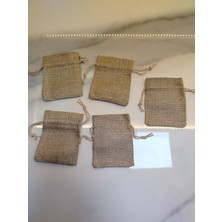 MDK Hasır Mini Takı Kesesi 5li Set 9cm x 7.5cm