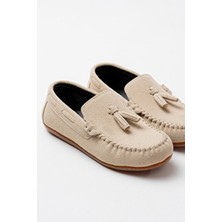 Pabuçcum Erkek Çocuk Yumuşak Kaydırmaz Anatomik Taban Loafer Suni Deri Kauçuk Taban