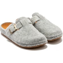 Tuana Rahat Keçe Tokalı Kadın Ev Terliği