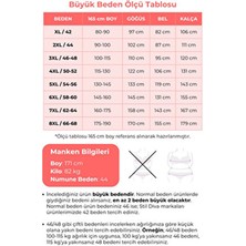 Büyük Beden Kadın Stil Diva Kısa Kollu Desenli Gömlek 321855 Günlük Tarz için Uygun