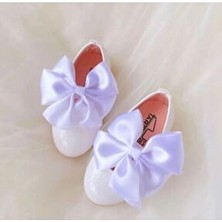 Kız Çocuk Fiyonklu Babet Ayakkabı