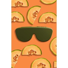 Carry Me Case Haki Katlanabilir Silikon Gözlük Kılıfı