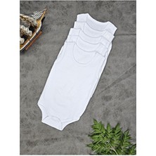 5'li Pamuklu Çıtçıtlı Bebek Body Zıbın Atlet Ekonomik Kız Erkek