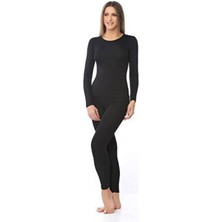 Katmirra Bayan Termal Takım Alt-Üst %62 Thermal Polyester Kadın İçlik Takımı