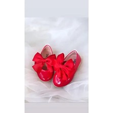 Kız Çocuk Fiyonklu Babet Ayakkabı