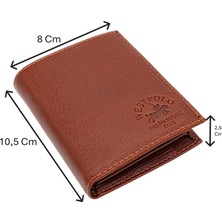 Westpolo Hakiki Deri Kağıt Para, Bozuk Para ve Bol Kart Bölmeli Içten Patlı Erkek Cüzdan