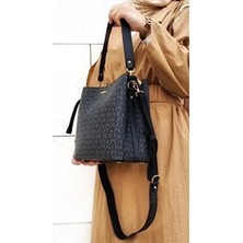 Kadın Iki Askılı Ayarlanabilir Uzun Askı 5 Bölmeli Çanta TM1179