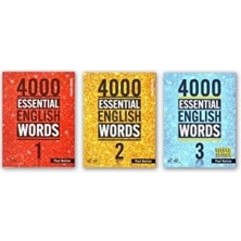 4000 Essentıal Englısh Words 1-2-3 + Cd-Roms