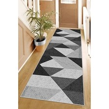 West Home Makinede Yıkanabilir Modern Tema Kaymaz Taban Leke Tutmaz Kesme Yolluk Halı Tipi
