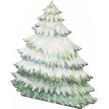 Evergreen Place Card - Pack Of 12