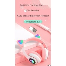 Stn-28 Pembe Kulak Üstü Kablosuz Bluetooth Kulaklık