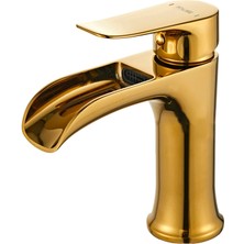 Fause Lavabo Bataryası Şelale Altın Gold KLB112-G