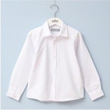 Wanex Erkek Çocuk Uzun Kol Gömlek Beyaz Günlük Stil Regular Kesim 15192