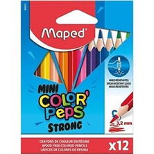 Maped Color’Peps Strong Mini Kuru Boya Kalemi 12 Renk 862812