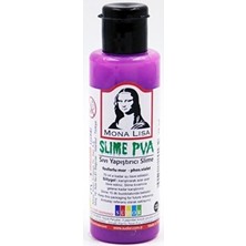 Südor Mona Lisa Sıvı Yapıştırıcı Slime 70 Ml Fosforlu Mor Sl01-16 (12 Li Paket)