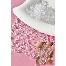 200 Adet Şeffaf Küpe Pistonu Küpe Arkalığı (100 Çift)