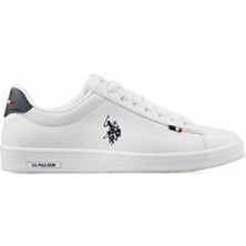 U.S. Polo Assn. Us Polo Franco 3pr Unisex Spor Ayakkabı 101390119BEYAZ Bağcıklı Tasarım ve Tekstil Malzeme ile Konforlu