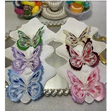 Kahve Yanı Peçete,kahve Yanı Sunum Peçetesi,tepsi Sunum Peçetesi,kahve Servis Peçetesi,6 Adet