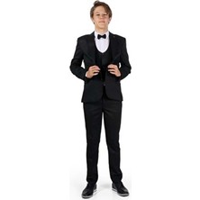 Garson Boy Erkek Çocuk Takım Elbise MNK0544 Siyah