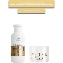 Oil Reflections Tüm Saç Tipleri Için Işıltı Sağlayan Pürüzsüzleştirici Bakım Seti (Şampuan+Maske)