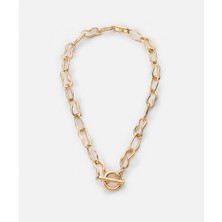 Iç Içe Geçmiş Amorf Zincir Kolye IW6250051097265